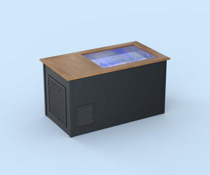 The Ice Bath (Coppered Oak with Anthracite Grey)